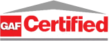 GAF transparent logo